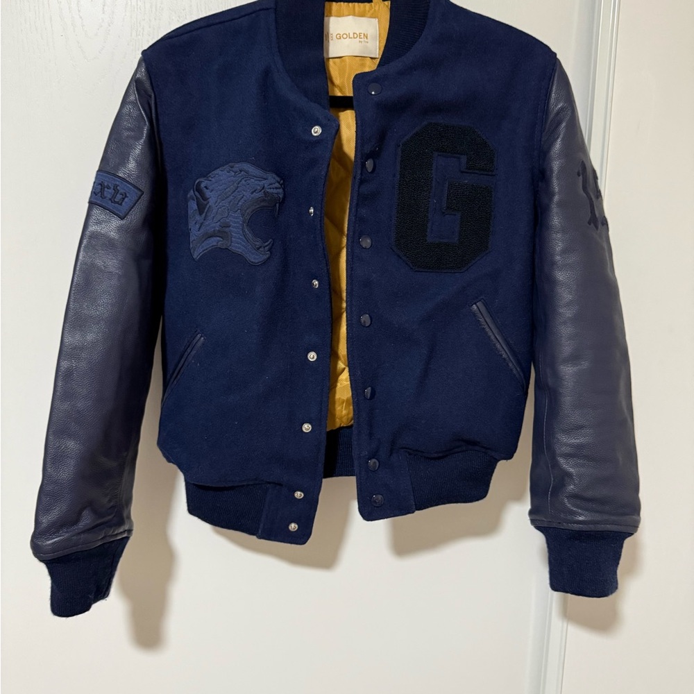 (Heavy) Golden by Aritzia Palazzo Bomber Jacket XXS